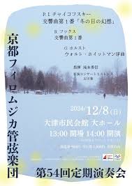 (制作支援事業)京都フィロムジカ管弦楽団 第54回定期演奏会